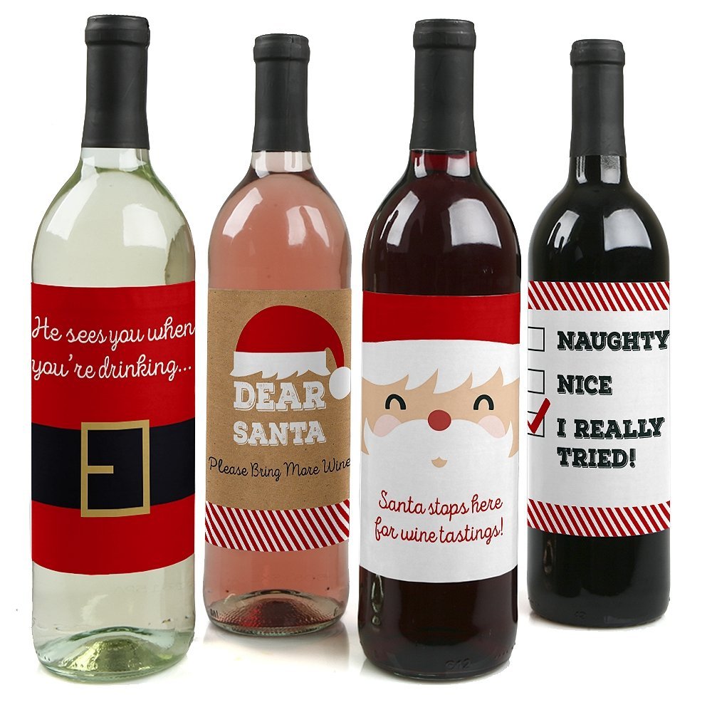 wine labels make the perfect holiday gift