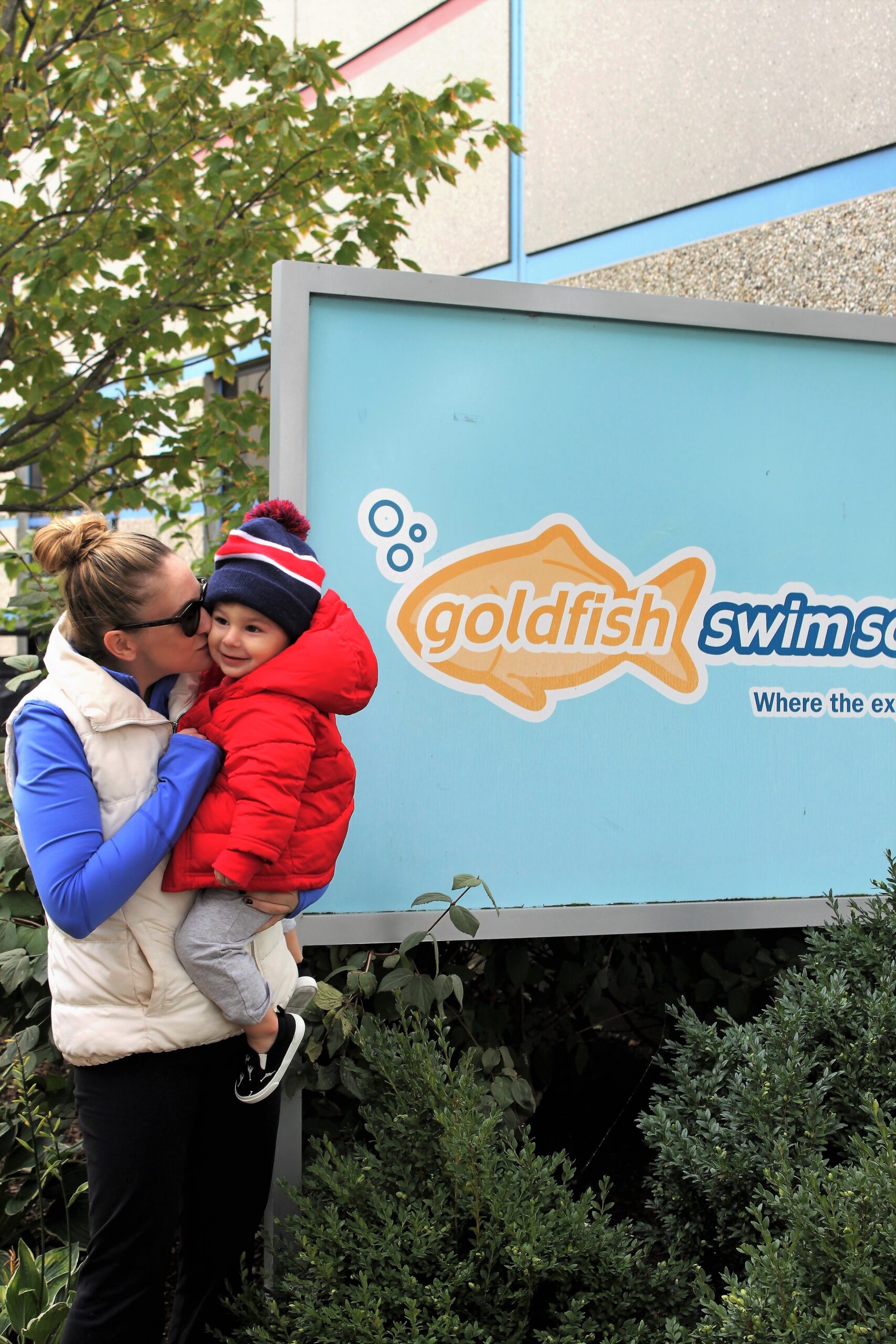 swimming lessons at Goldfish swim school. They are offering a great holiday package this year.