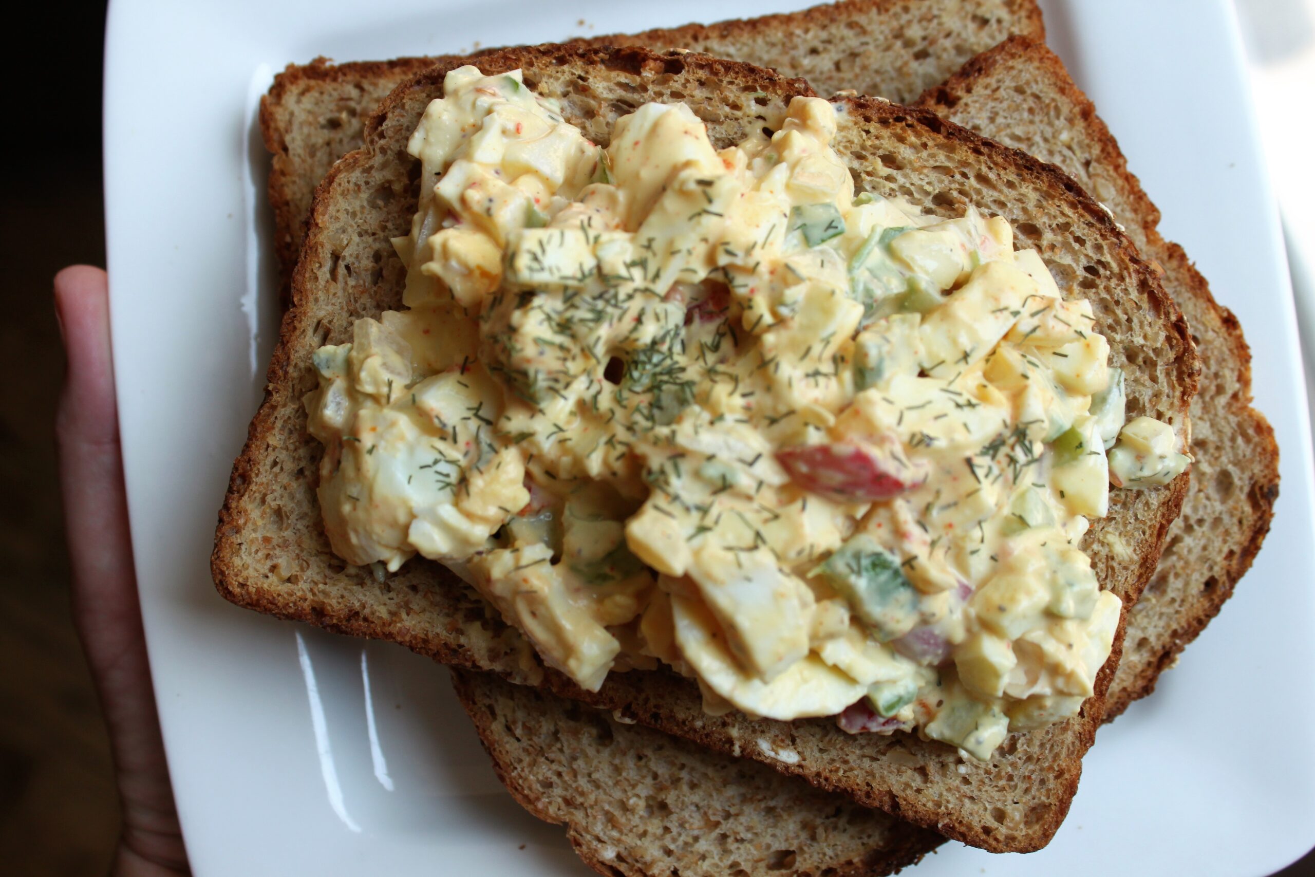 egg salad recipe, easy, home cooking