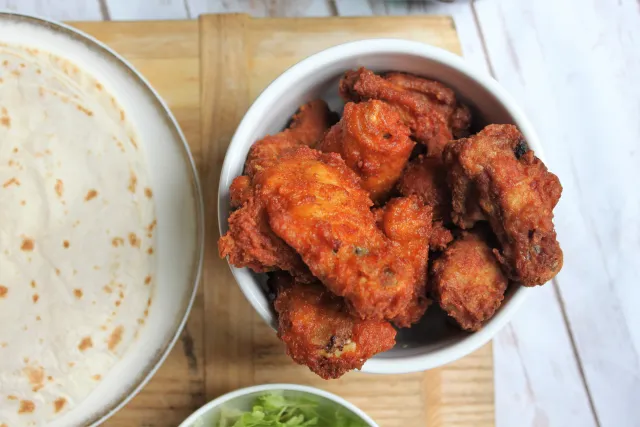 Chicken wings from Jewel-Osco are so delicious and perfect for the big game!