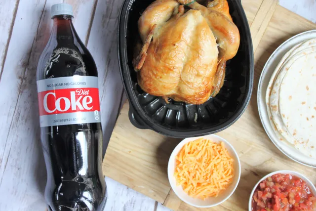 Diet Coke and rotisserie chicken for the ultimate final four watch party 