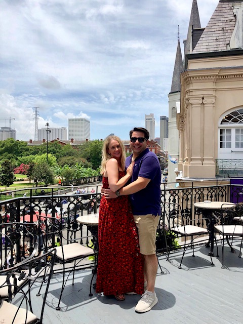 Muriel's Jackson Square New Orleans has the best balcony to grab drinks and people watch over the square. 