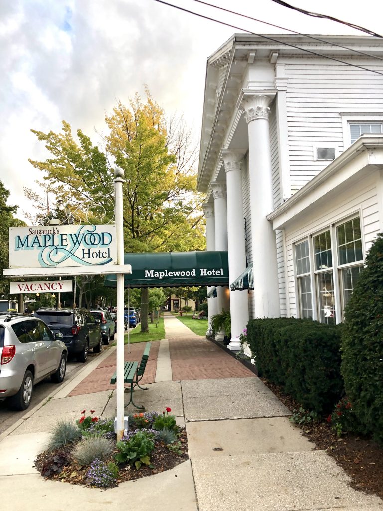 Maplewood hotel in Saugatuck, Michigan is located in the heart of downtown. Has a great location and close to everything! 