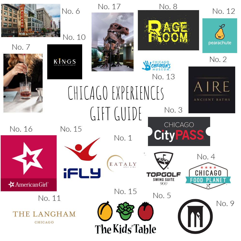 Chicago Experiences Gift Guide has a little something for everyone around the city. Family, friends and couples. 