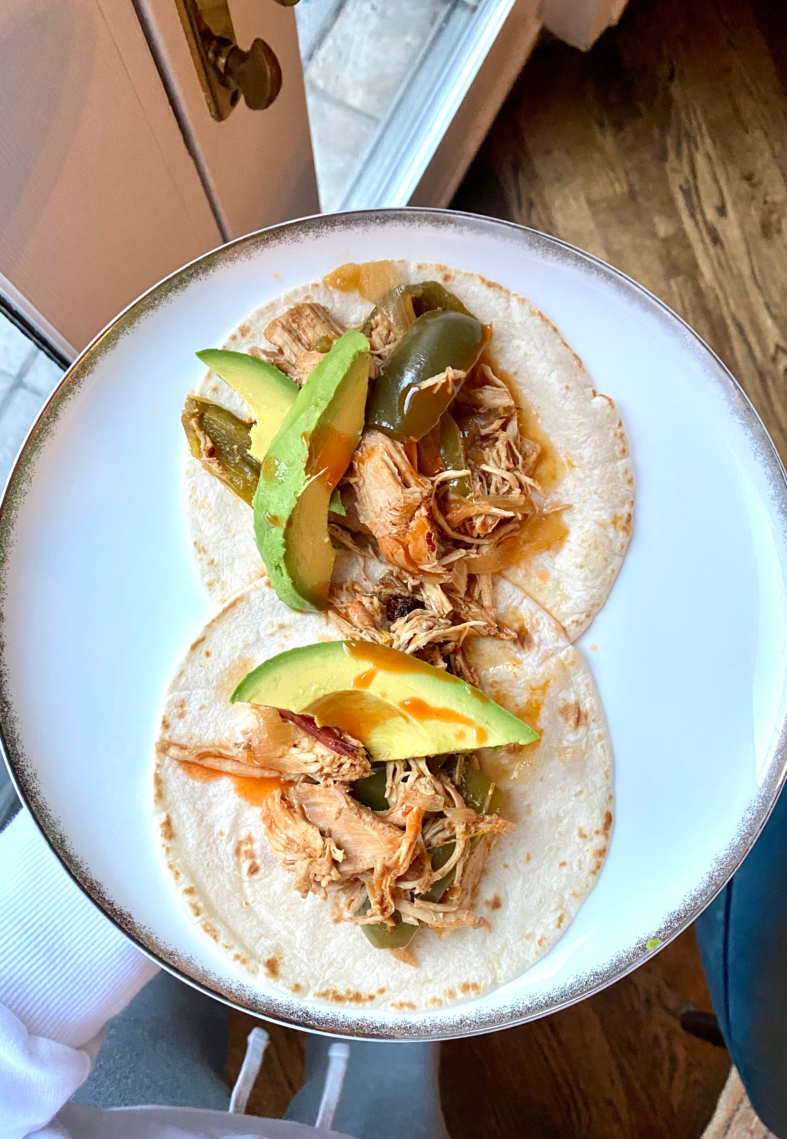 Crockpot chicken fajitas is easy and something you can make in the crockpot in the morning and it's ready by dinner time. 