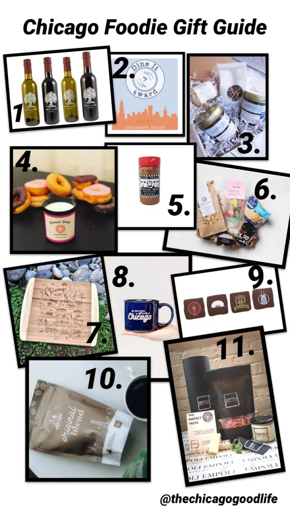 Chicago foodie gift guide for all the foodies on your list this season 