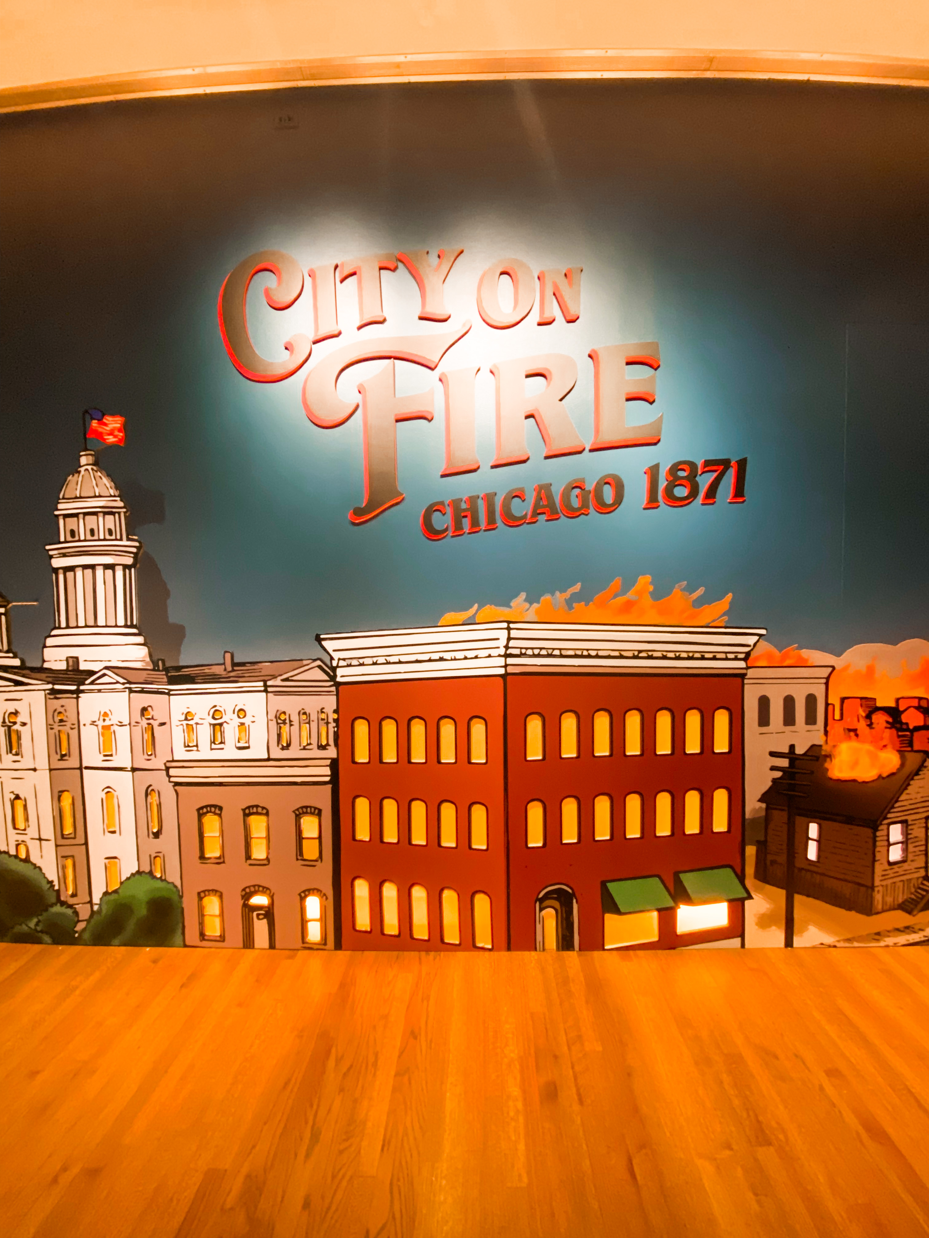 Chicago Fire new exhibit at the Chicago History Museum 