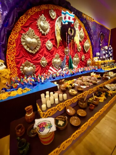 Dia de los Muerto's altar at the National Mexican art Museum in Chicago is free admission and really beautiful in the fall to see the altars of those that have passed. Definitely a budget friendly thing to do this fall! 